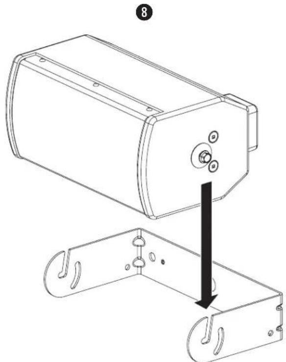BOSE ArenaMatch Utility AMU206 - Mounting AMU Loudspeakers with the U-bracket - 3