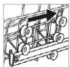 BOMANN GSPE 7413 TI - Einstellung des oberen Korbes - 4