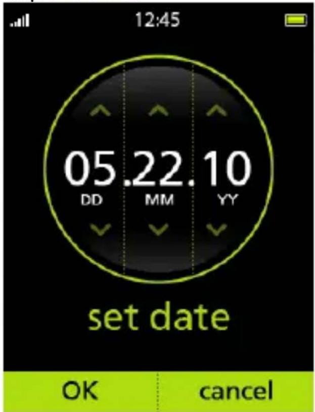 Modu T - Set the date - 1