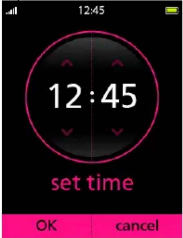Modu T - Tap set time. - 1