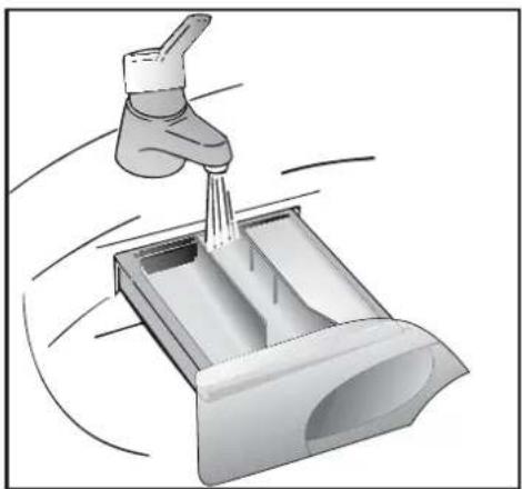 CANDY GC 1282D3-UK - Cleaning the drawer compartments - 1