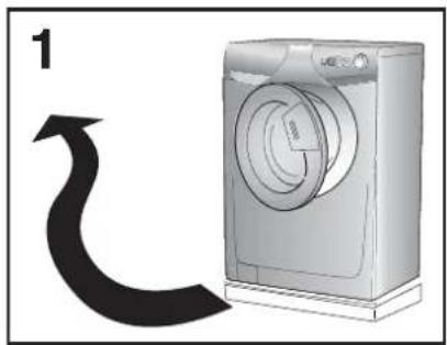 CANDY GC 1282D3-UK - SETTING UP + INSTALLATION - 1