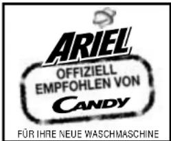 CANDY LB CB 63 TR - Beste Waschergebnisse mit Ihrer neuen Candy-Maschine - 1