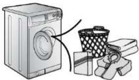 CANDY LB AQ1200 AU - The correct way to wash - 1