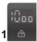 CANDY GV 148T3/1-37 - 1) INDICADOR SEGURIDAD PUERTA - 1