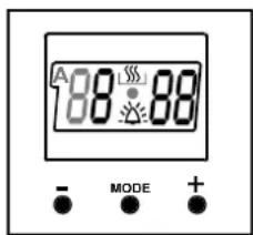 CANDY FUNP 610 X - Audible Warning Time Adjustment : - 1