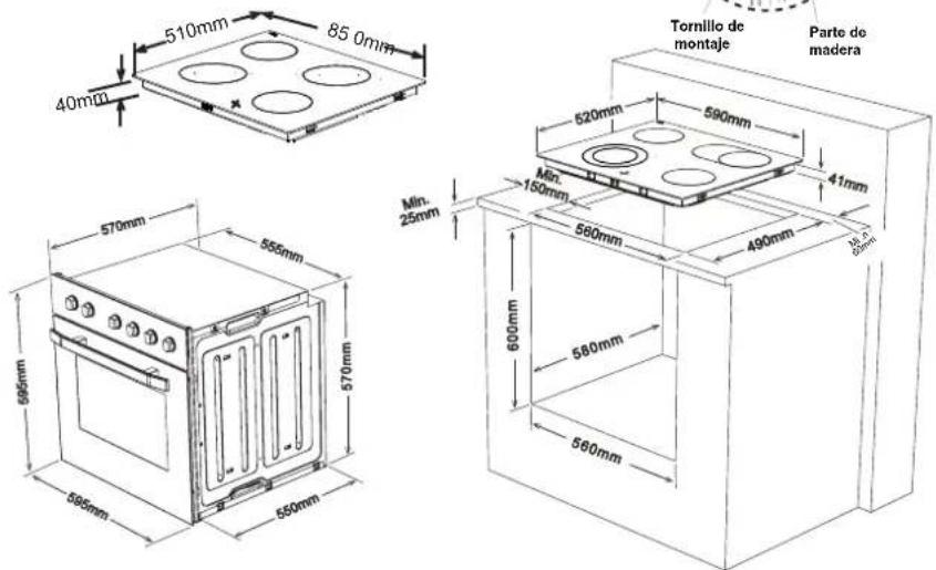 CANDY FUNP 611X - ELEGIR UN LUGAR PARA EL HORNO - 3