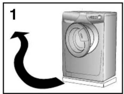 CANDY GC 1061D1/1-ISR - SETTING UP + INSTALLATION - 1