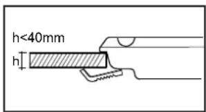 CANDY FCO 105/1 X - Fixing the solid hotplate hob - 3