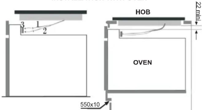 CANDY FCO 105/1 X - VITROCERAMIC HOB WITHOUT CONTROL KNOB - 1
