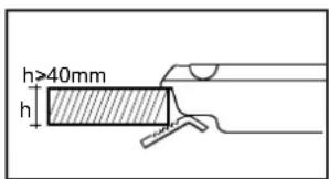 CANDY FCO 105/1 X - Fixing the solid hotplate hob - 1