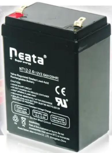 neata® + Super energy NT12-2.6(12V2.8AH/20HR) Valve Regulated Seated Lead-Acid Rechargeable Battery CAUTION: • ADO SHORT CIRCUIT • DO NOT CHANGE IN A SEA SEATED CONTAINER • REE SPRING FLANGE ANOVA • REE CHARGE MAGNETLY AFTER DISCHARGE • REE CHARGE ADQUISANCE IN THER MUST BE RECOLED OR • DISPOME OF PROFERT • Constant Voltage Charge Cycle size 14.4-15.0V Sensitivity (14) 13.5-13.7V Do Not Short Circuit Current current 15mA WARNING: Use of fine gasation or bare. Do not disruptible heat above 50°C or inerate Intra Battery Manufacture CO.,LTD. Evergreen China