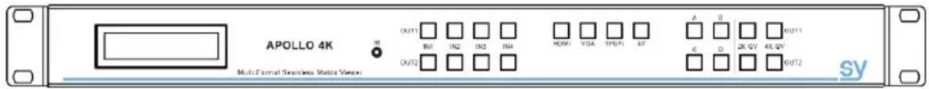 SY Electronics APOLLO 4K+ - Controlling the SY-APOLLO-4K - 1