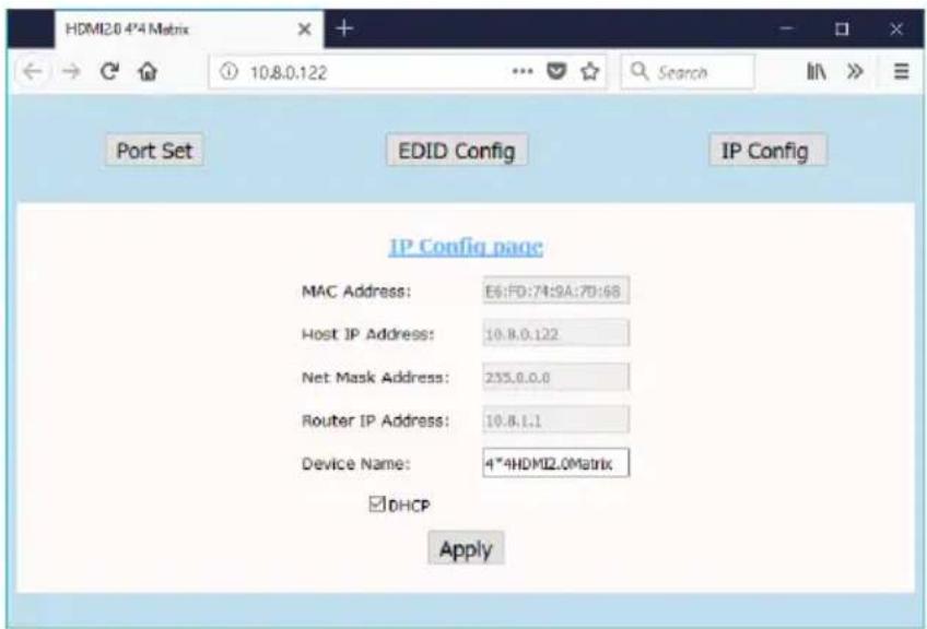 SY Electronics SY-MS44-18G - IP Config - 1