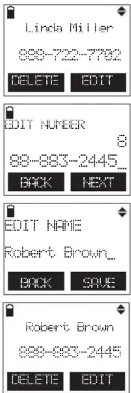 AT&T TL88102 - Using the handset: - 1