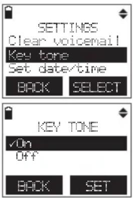 AT&T TL88102 - Key tone - 1