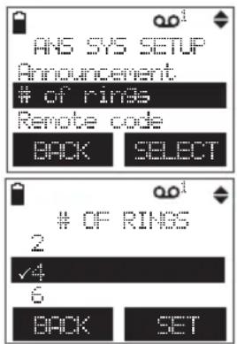 AT&T TL88102 - Using the handset: - 1