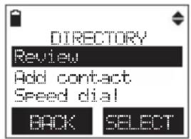 AT&T TL88102 - Using the handset: - 1