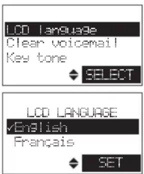 AT&T TL88102 - LCD language - 1
