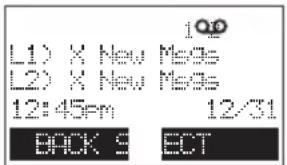 AT&T TL88102 - New message indicator - 2