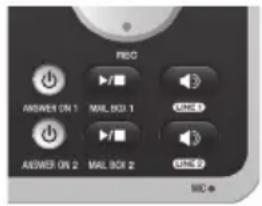 AT&T TL88102 - Using the telephone base: - 1