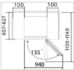 100 100 607-627 1120-1140 135° 940