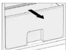 BOMANN GS 7325.1 - Removing / inserting the drawers - 1
