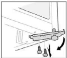 BOMANN KG 7331 - Replacing the door hinge - 3