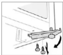 BOMANN DT 7318.1 - Replacing the door hinge - 3