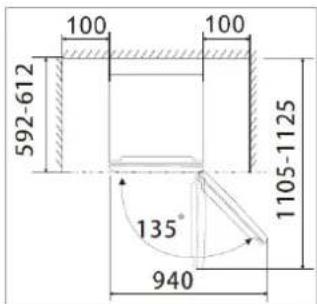 BOMANN DT 7318.1 - Conditions for the installation location - 2