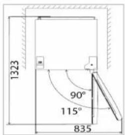 BOMANN VS 7329 IX - Conditions for the installation location - 2