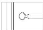 BOMANN VS 7329 IX - Assembling the door handle - 1