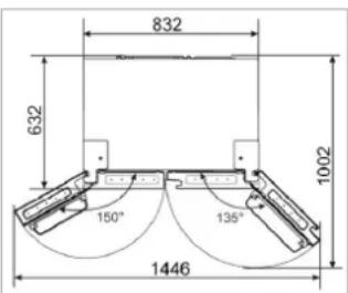 BOMANN SBS 7324 IX - B FridgeFridge - 2