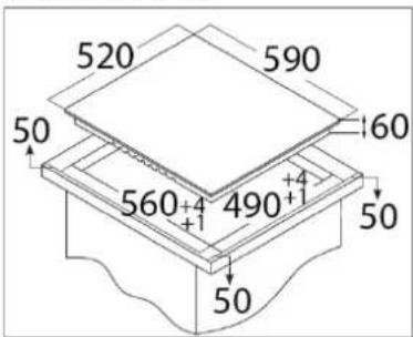 520 590 160 50 560+4 490+4 50 50