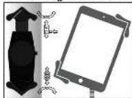 CTA Digital PAD-HGT - Heavy-Duty Gooseneck Clamp Stand - 9