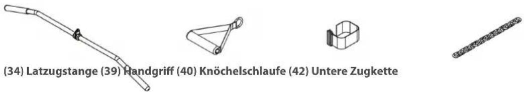 BodyCraft Lat Pull Tower - VORSICHT - 3