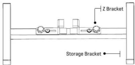 Z Bracket Storage Bracket