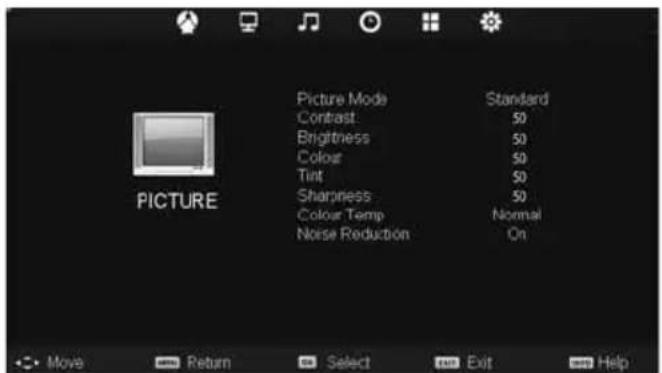 E-motion X32/69G-GB-TCU-UK - PICTURE MENU - 1