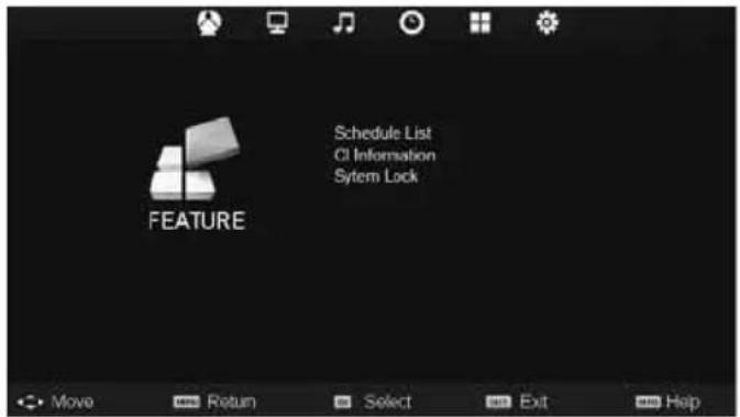 E-motion X32/69G-GB-TCU-UK - FEATURE MENU - 1