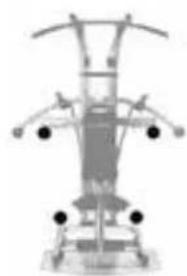 Finnlo Bioforce 3842 - DELTA-RUDERN STEHEND - 1