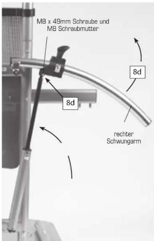 Finnlo Bioforce 3842 - SCHRITT 8 – Zusammenbau der Schwingarme und Zylinder - 2