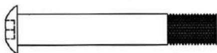 Marcy SM4000 - M10 x 25mm Schlossschraube (6) - 1