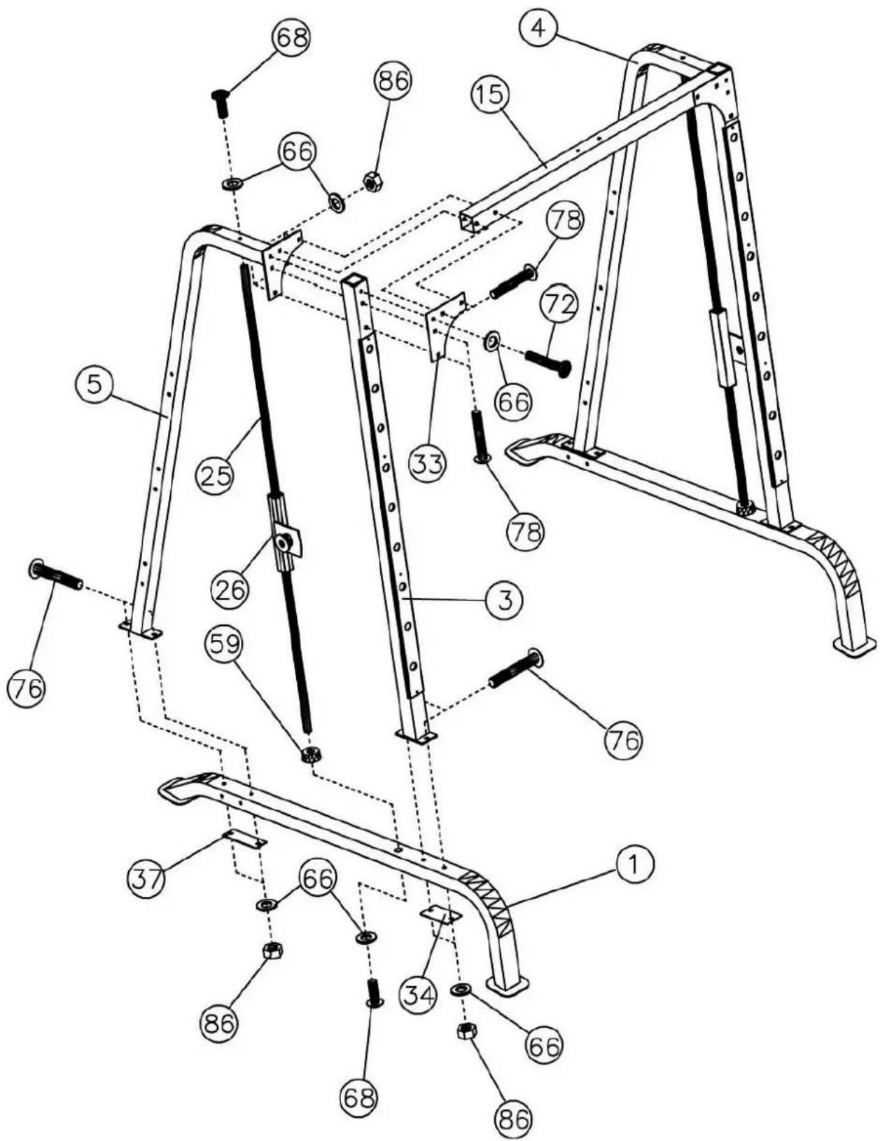 Marcy SM4000 - SCHRITT 2 (vgl. Abbildung 2) - 1