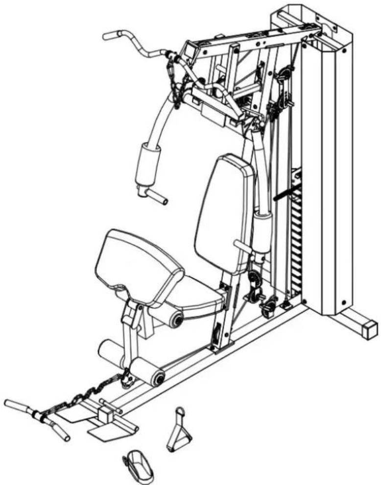 Marcy MKM-81010 - MKM-81010 KRAFTSTATION - 1