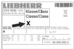 LIEBHERR GKPv 6540 - Climate rating - 1