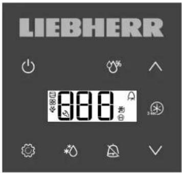 LIEBHERR GKPv 6540 - Operating and control elements - 1