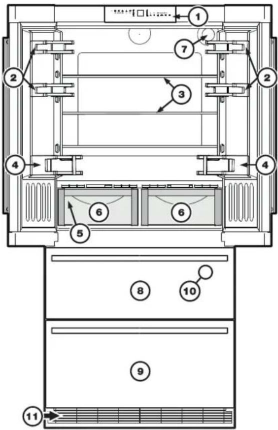 LIEBHERR CBNbe 6256 - Description of the appliance - 1