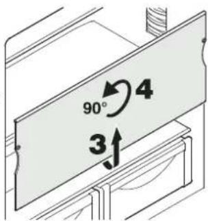 LIEBHERR CBNbe 6256 - Removing the shelves - 1