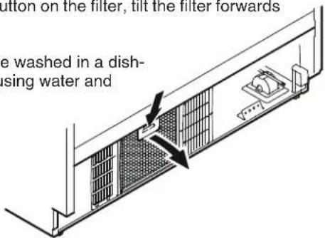 LIEBHERR CBNbe 6256 - Cleaning the dust filter - 2