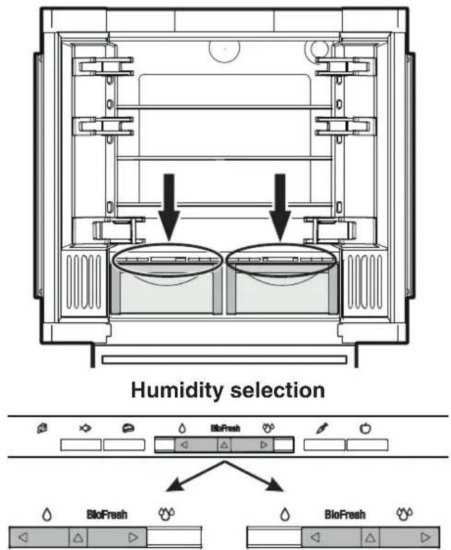 LIEBHERR CBNbe 6256 - BioFresh compartment - 1